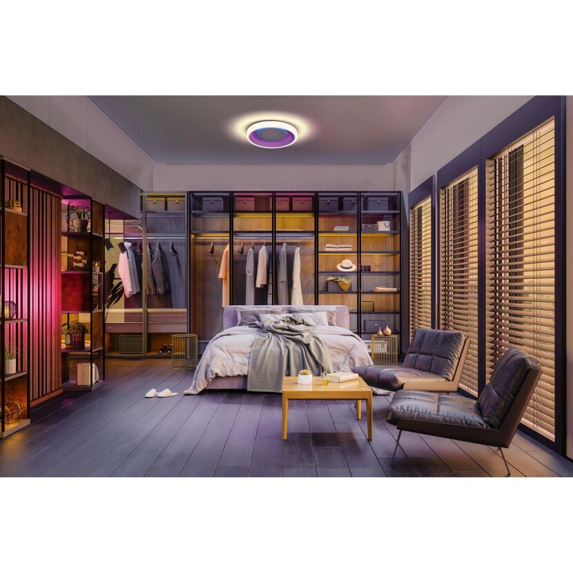 LED-Deckenleuchte 'Smart Claria' weiß Ø 49 cm 3150 lm