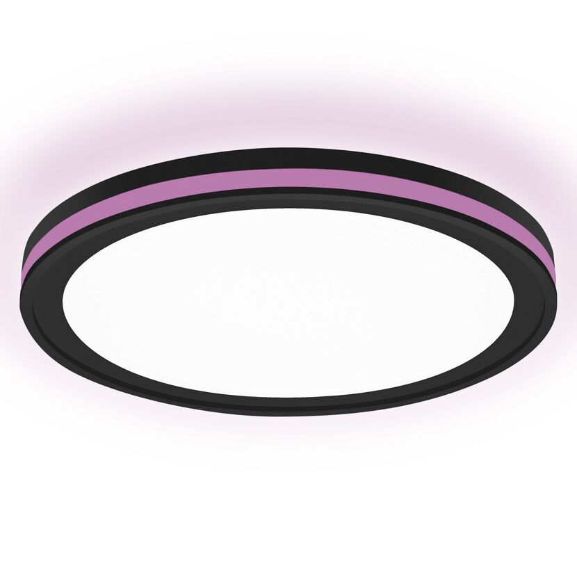 LED-Deckenleuchte 'Smart Circle' schwarz Ø 46 cm 2400 lm