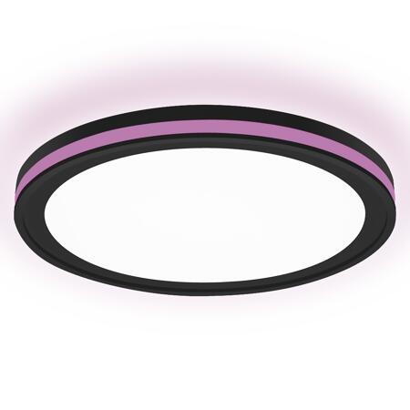 4. Bild von LED-Deckenleuchte 'Smart Circle' schwarz Ø 46 cm 2400 lm