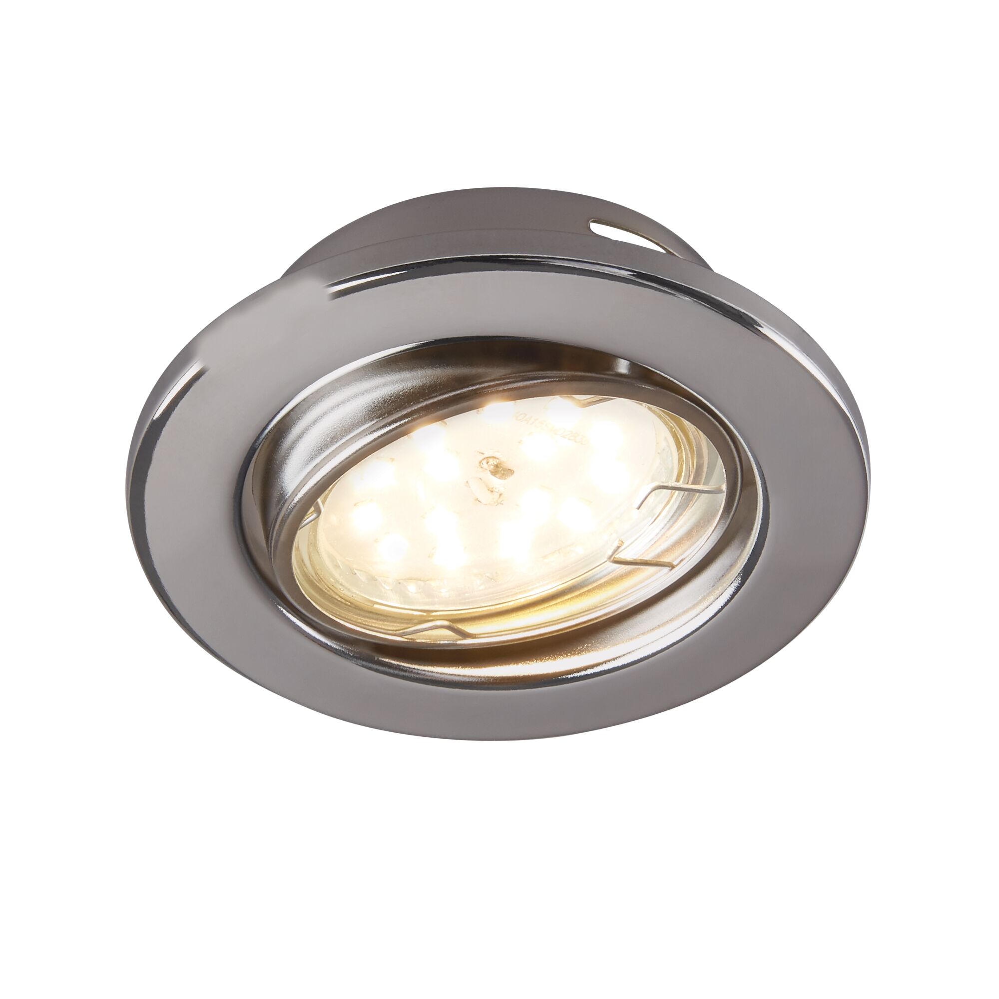 Einbauleuchte chrom 350 lm, dimmbar