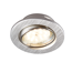 LED-Einbauleuchten-Set aluminiumfarben GU10 Ø 8,6 cm 3 Stück