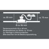 LED-Einbauleuchtenset dimmbar 5 W Ø 8,6 cm 3 Stück