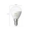 LED-Tropfen 'Hue P45' 370 lm E14