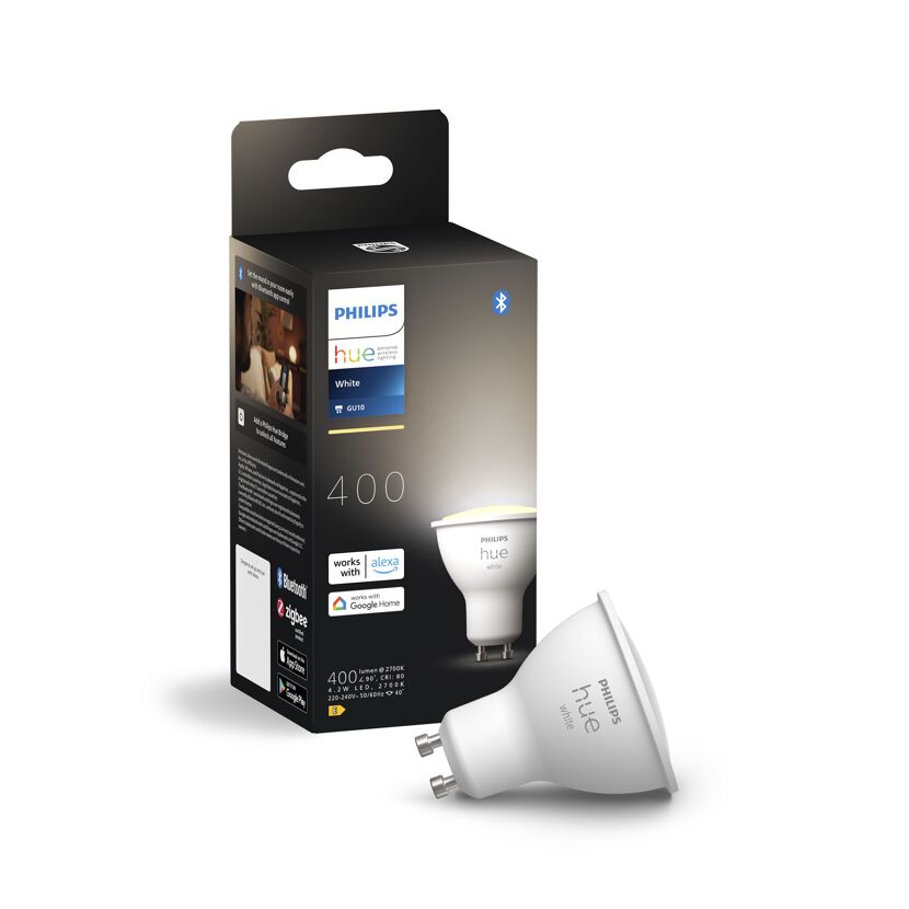 LED-Lampe 'Hue White & Color Ambiance' warmweiß GU10 4,2 W 400 lm
