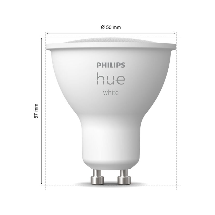 LED-Lampe-Reflektor GU10 400 lm weiß 2 Stück