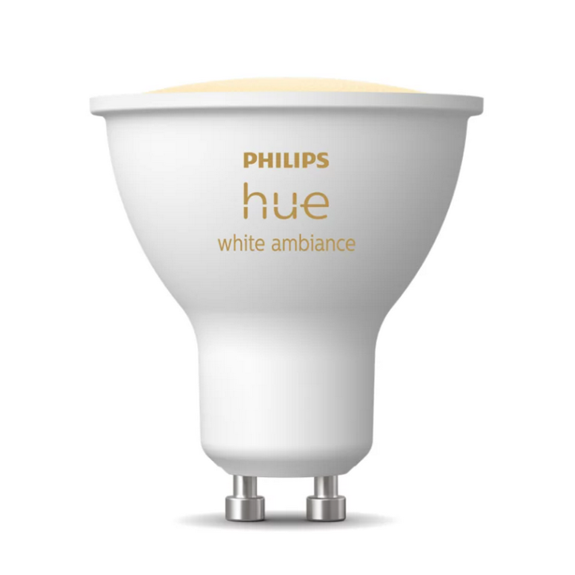 LED-Lampe 'Hue White & Color Ambiance' warmweiß bis kaltweiß GU10 4,2 W 400 lm