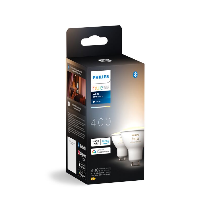 LED-Lampe-Reflektor GU10 CCT 400 lm 2 Stück