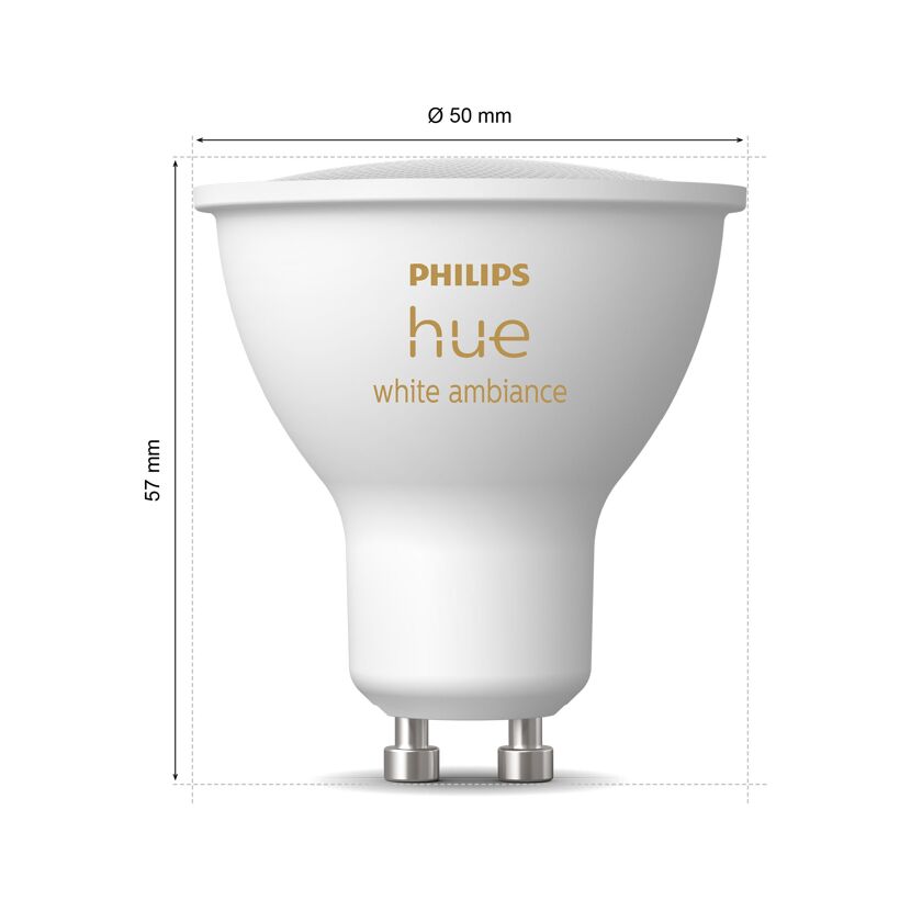 LED-Lampe-Reflektor GU10 CCT 400 lm 2 Stück