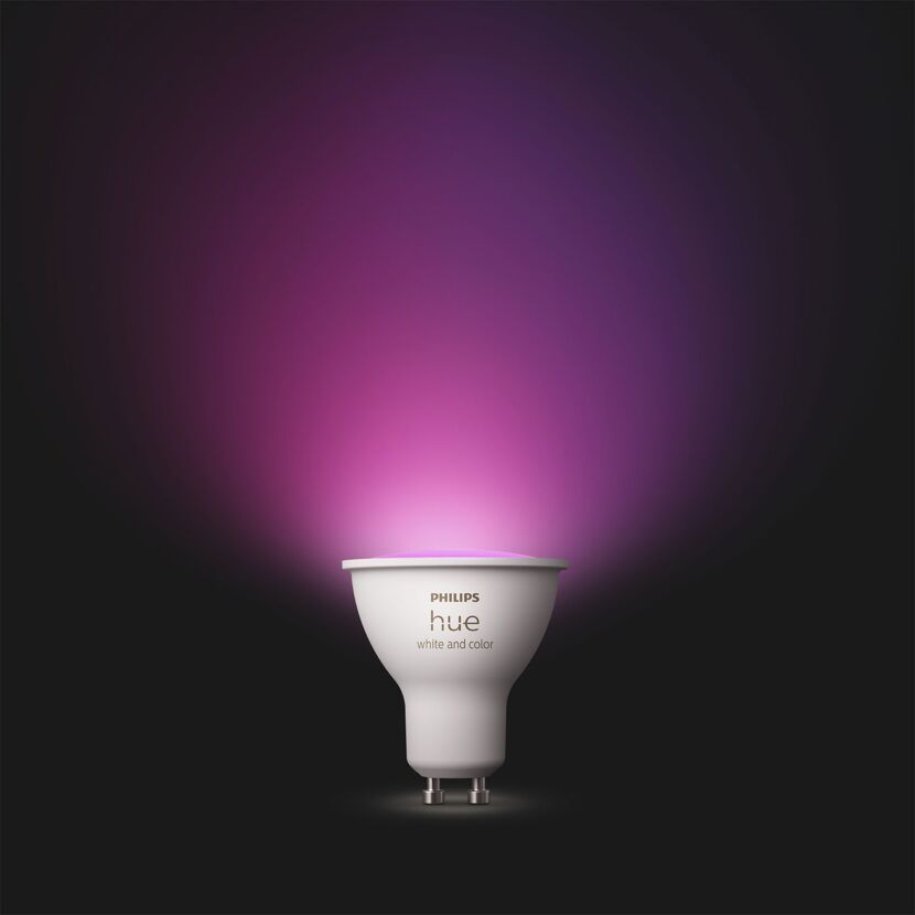 LED-Lampe 'Hue White & Color Ambiance' weiß bis bunt GU10 4,2 W 400 lm