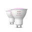 LED-Lampe-Reflektor GU10 400 lm RGBW 2 Stück