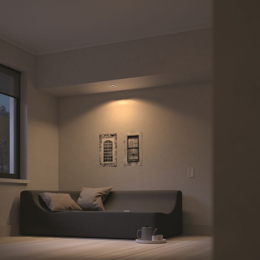 LED-Einbauspot 'Hue Milliskin' Aluminium rund 4,2 W