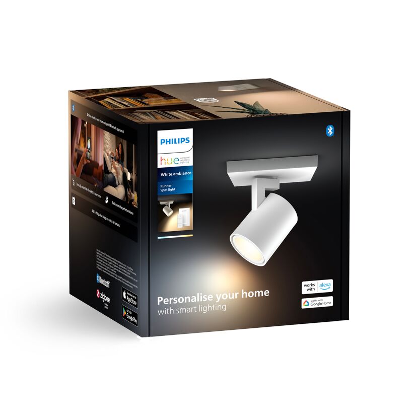 LED-Spot 'Hue Runner' weiß 4,2 W