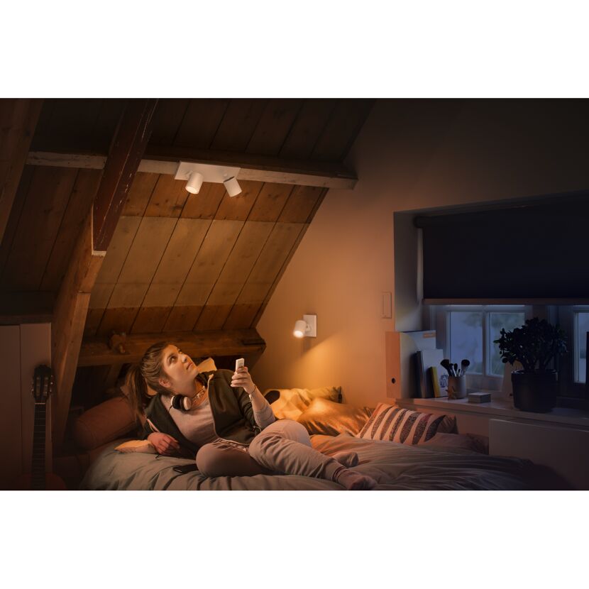 LED-Spot 'Hue Runner' weiß 2 x 4,2 W