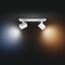 LED-Spot 'Hue Runner' weiß 2 x 4,2 W