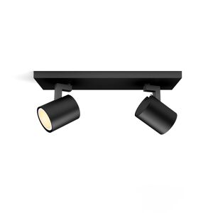 LED-Spot 'Hue Runner' schwarz 2 x 4,2 W