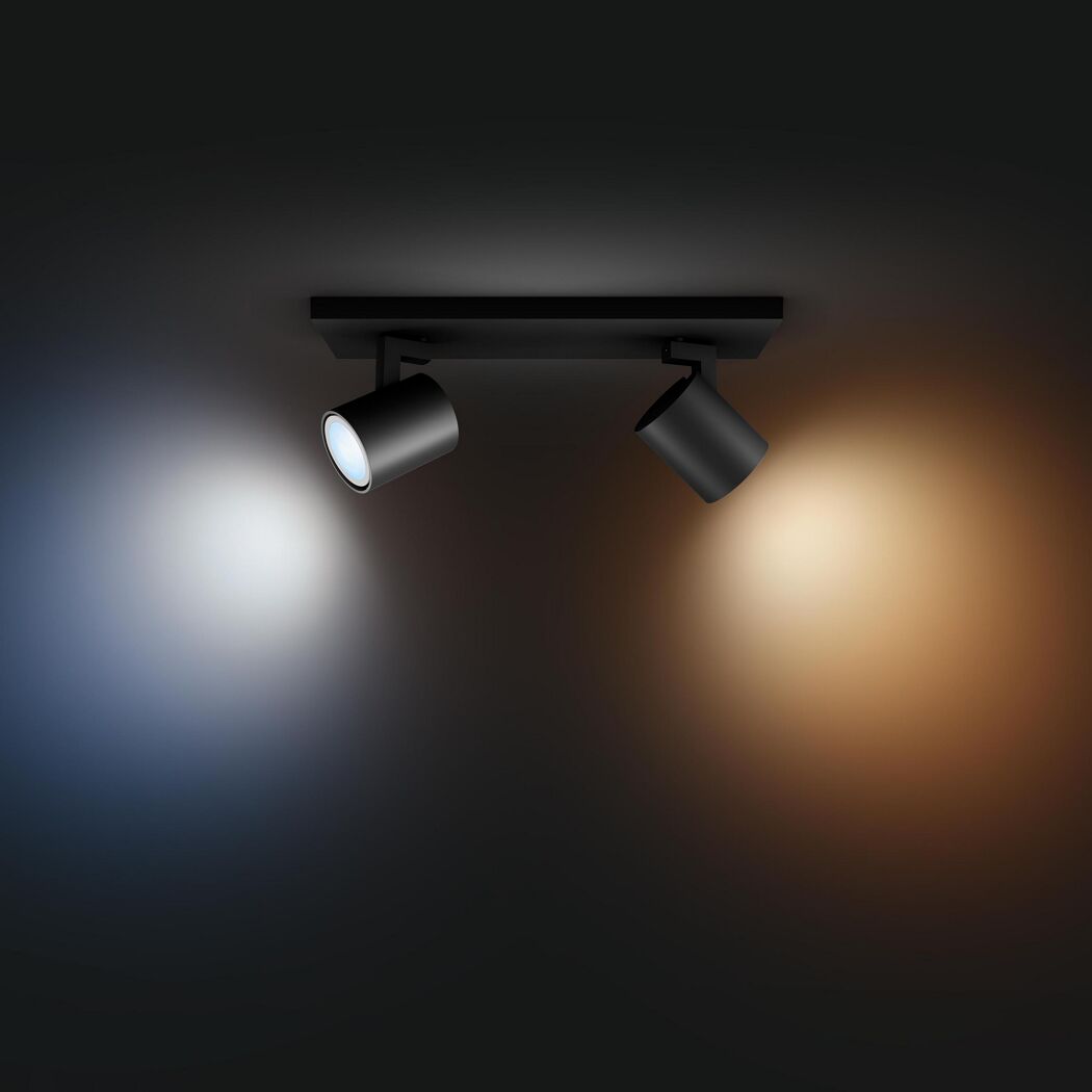 LED-Spot 'Hue Runner' mit warmweißem und tageslichtweißem Licht