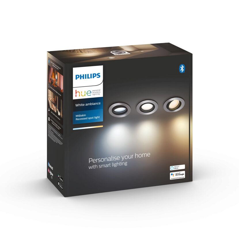 Verpackung der Philips Hue Milliskin Einbauleuchte