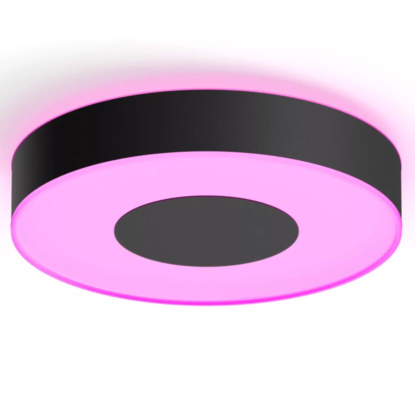 LED-Baddeckenleuchte 'Hue Xacamento' dimmbar 33,5 W 2100 lm RGB - tunable white Ø 38,1 x 38,1 cm
