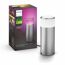Philips Hue Calla Sockelleuchte, Edelstahl