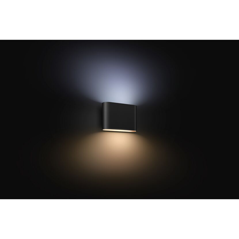 Wandleuchte 'Hue Dymera' schwarz 23 x 16 cm