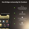 Funktionen der Philips Hue App für Outdoor