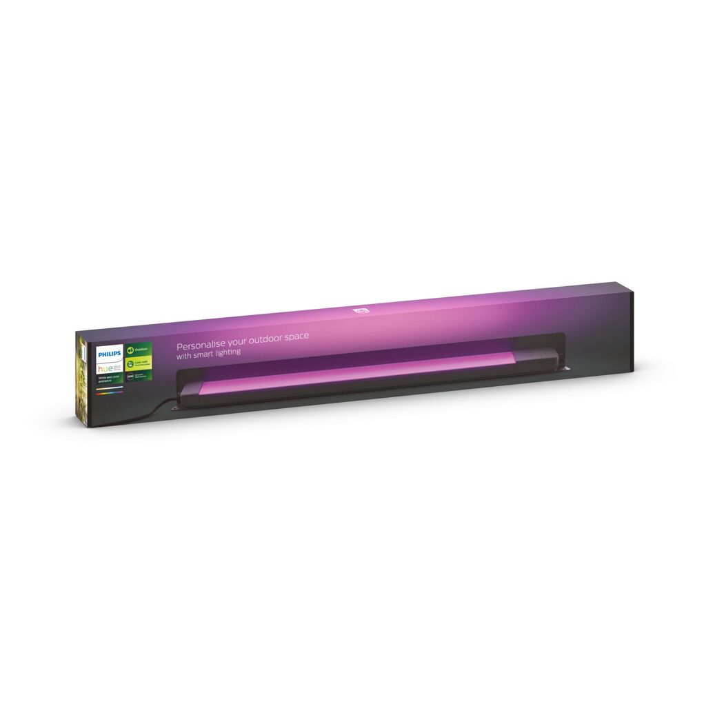 Verpackung des Philips Hue Amarant Außenstrahlers