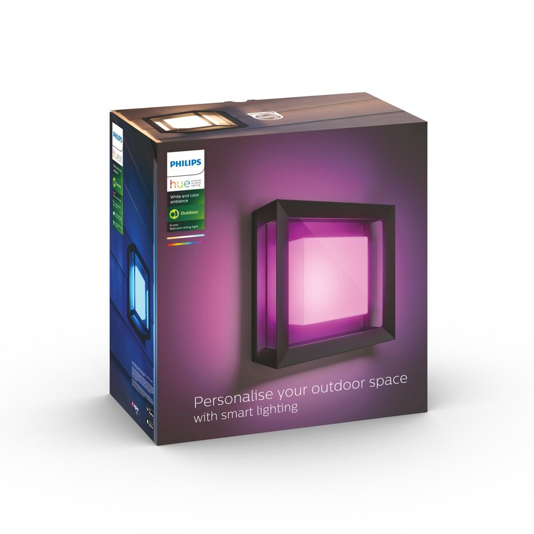 Verpackung der Philips Hue Econic Wandleuchte