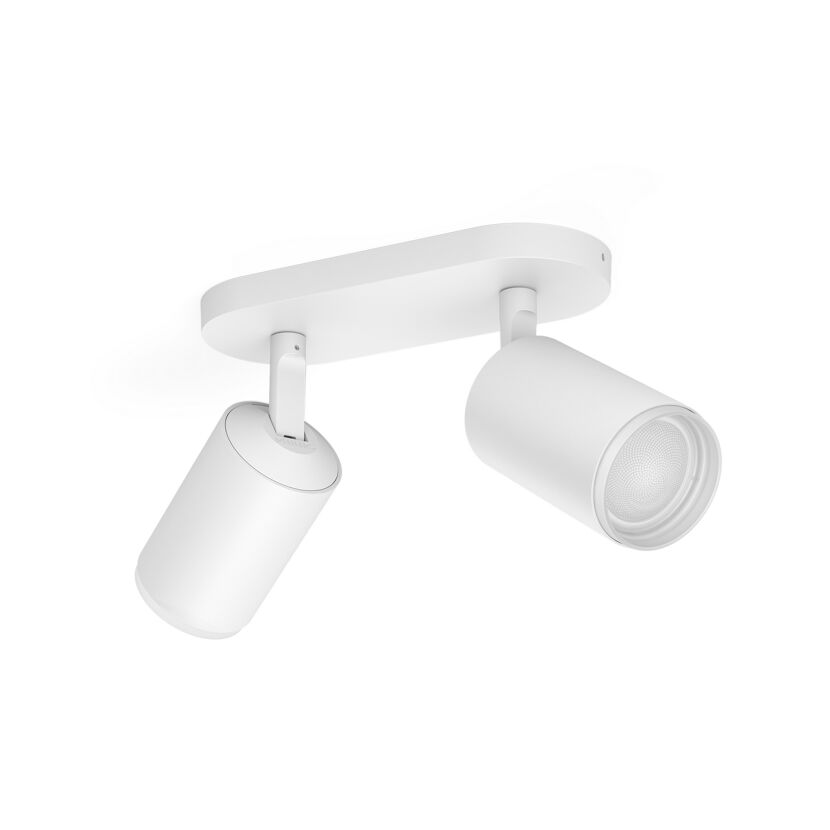 LED-Spot 'Hue Fugato' weiß 2 x 4,2 W