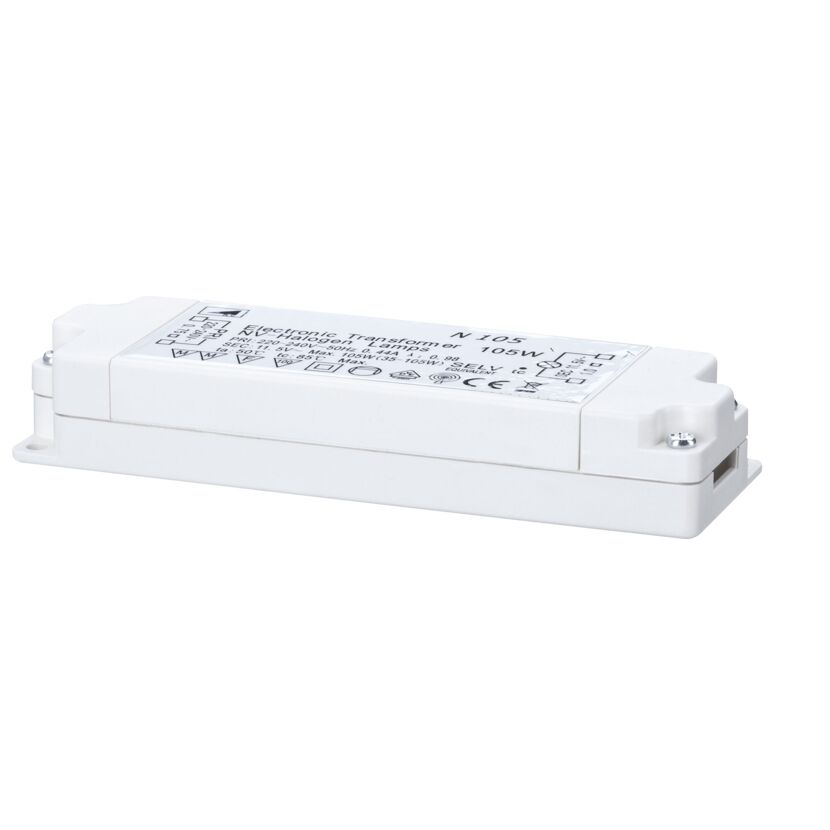 Elektroniktrafo 105 W Weiß