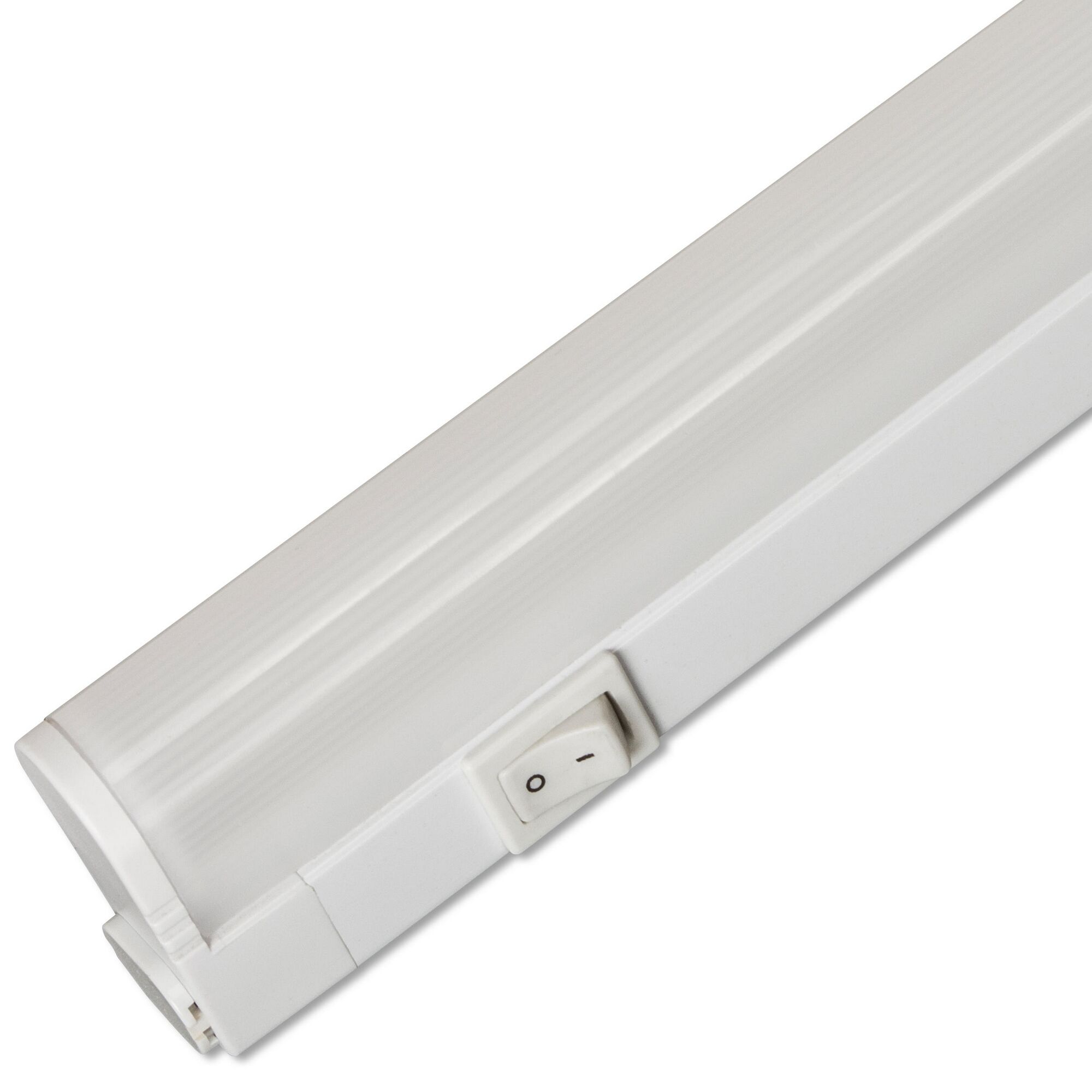 Weiße Linex LED-Unterbauleuchte mit Schalter