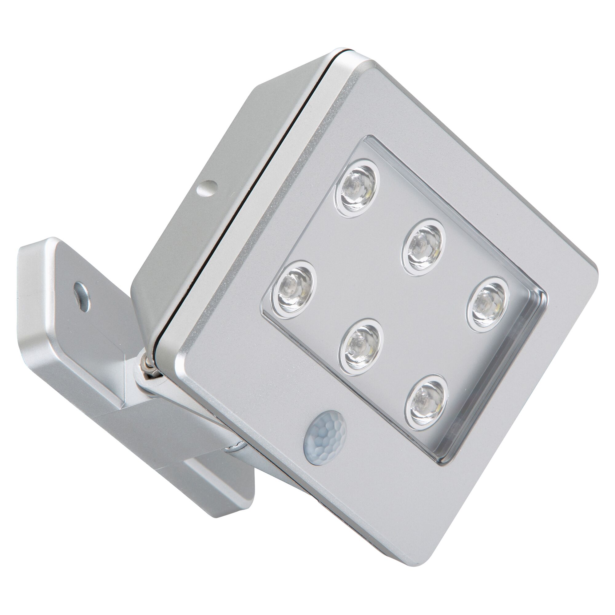 LED-Außenleuchte mit Bewegungsmelder, titanfarben