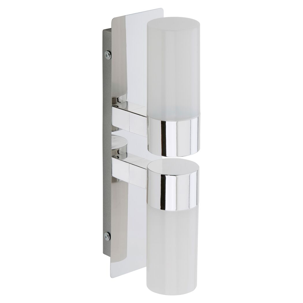 LED-Bad-Wandleuchte Bell, chrom