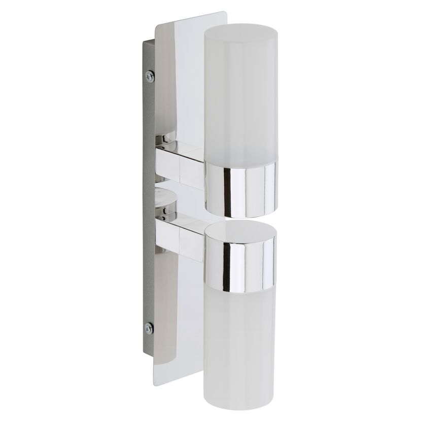 LED-Bad-Wandleuchte Bell, chrom