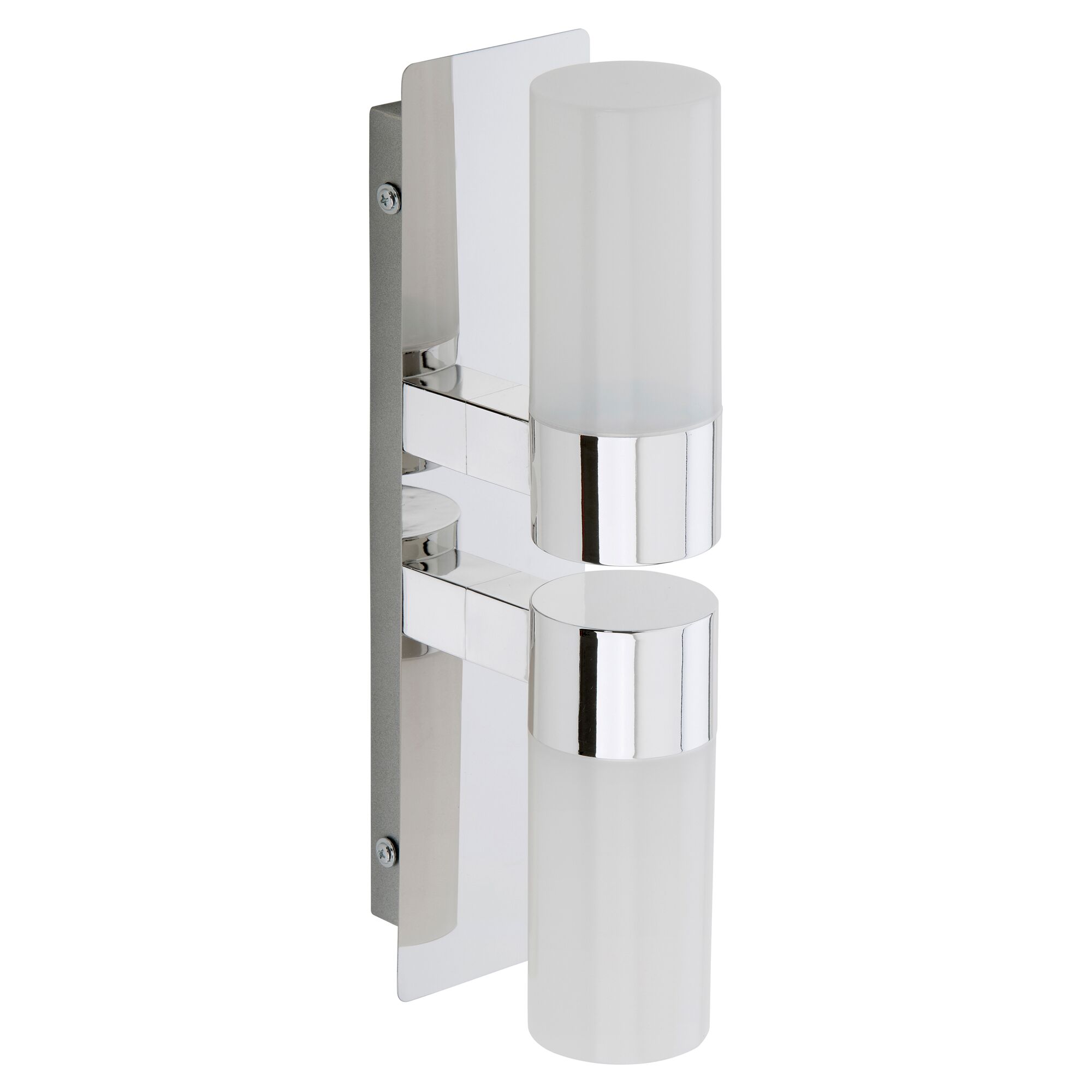 LED-Bad-Wandleuchte Bell, chrom