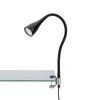 LED-Klemmlampe 'Elasti' GU10 3 W 260 lm warmweiß 60 x 5,5 cm