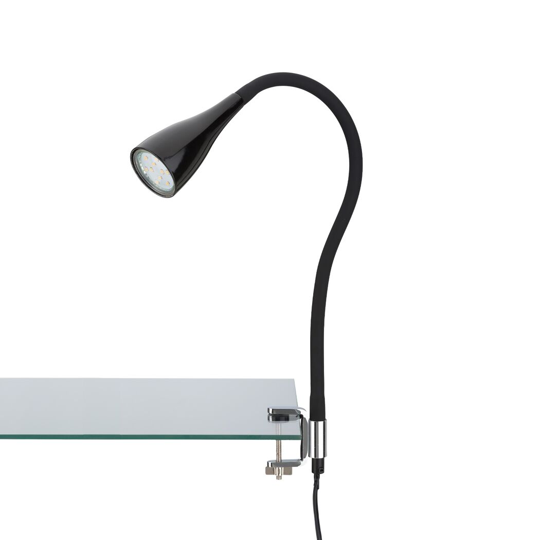 LED-Klemmlampe 'Elasti' GU10 3 W 260 lm warmweiß 60 x 5,5 cm