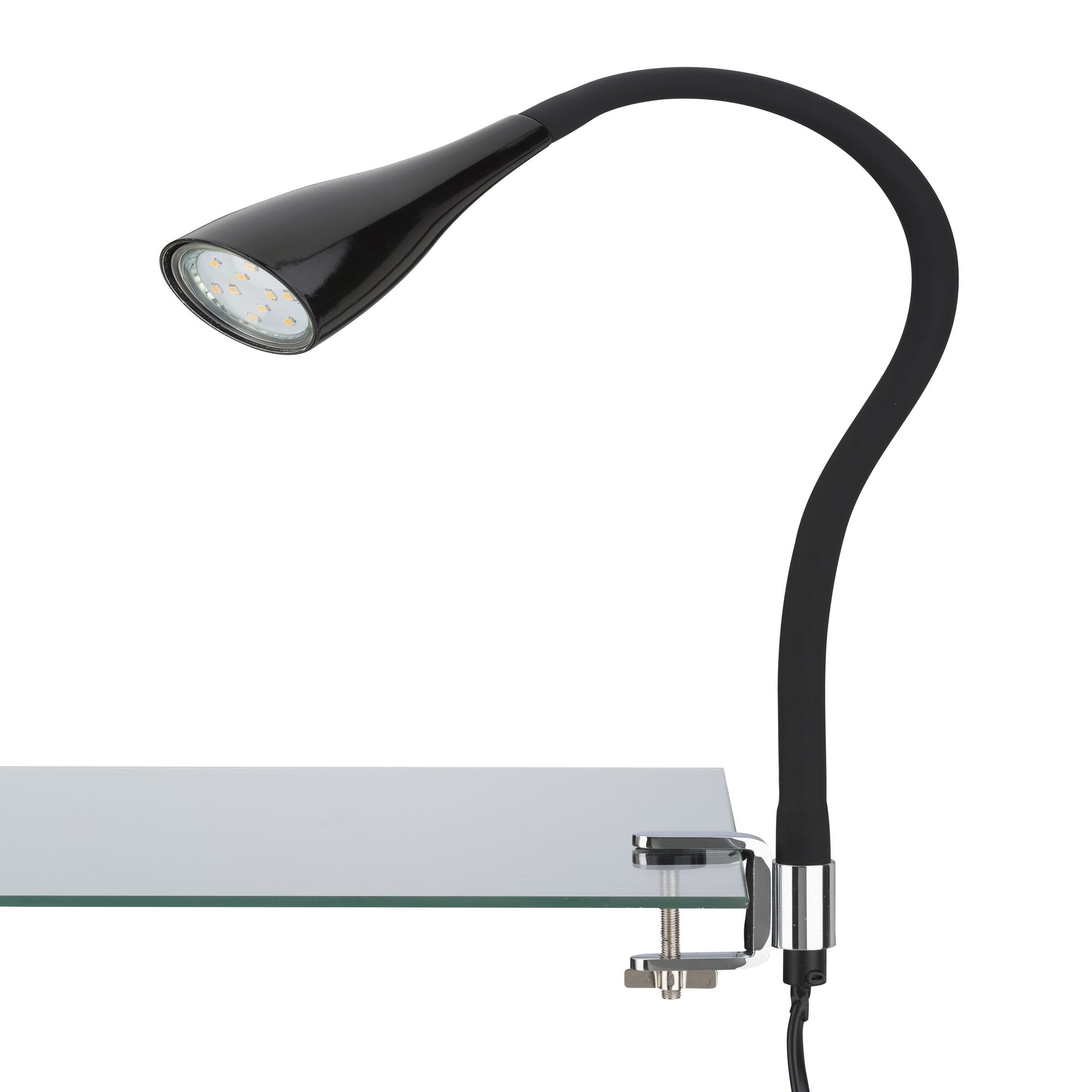 LED Klemmspot 250lm, schwarz