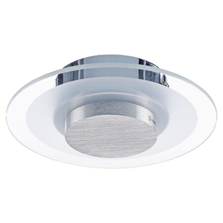 2. Bild von LED-Deckenleuchte 'Budapest' chromfarben Ø 16 cm