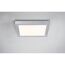 Quadratisches LED-Panel 'Lunar' leuchtet warmweiß