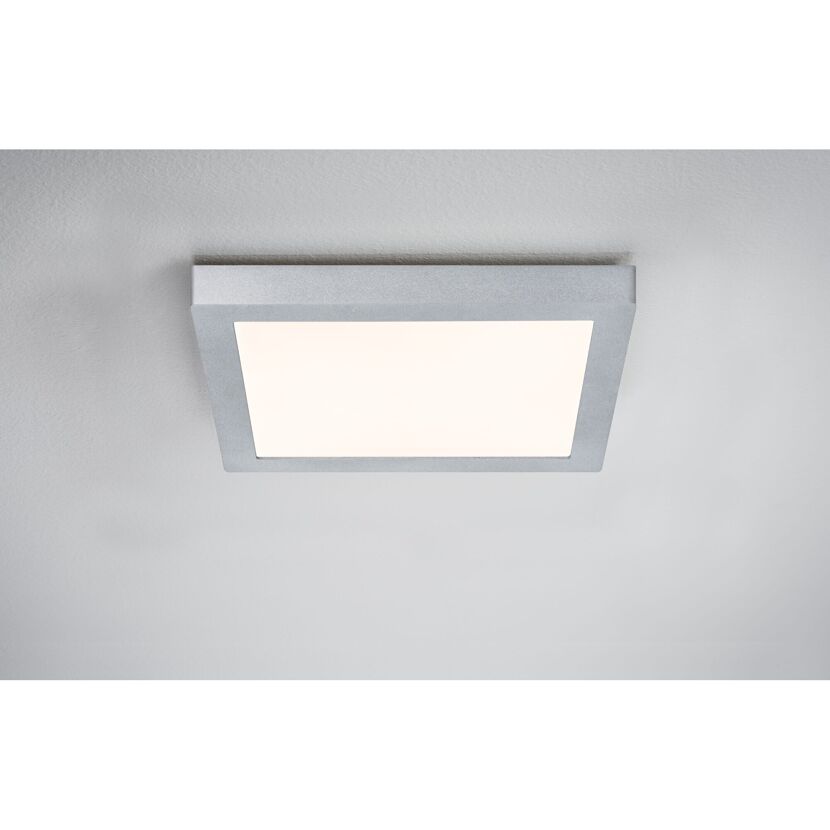 Quadratisches LED-Panel 'Lunar' leuchtet warmweiß