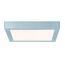 Quadratische LED-Deckenleuchte, chrom