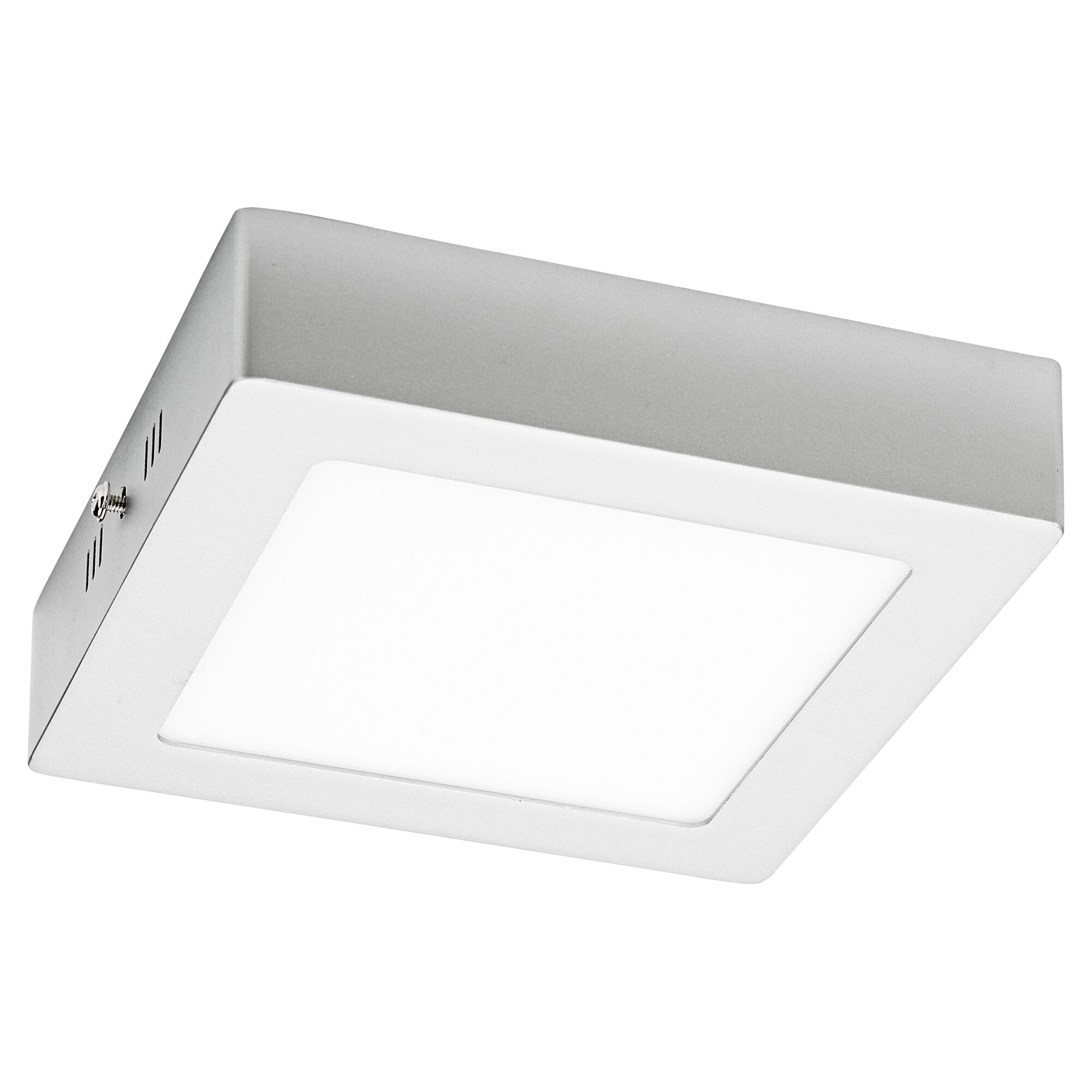 Quadratische LED-Deckenleuchte