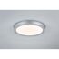 LED-Panel 'Lunar' chrom, matt, rund