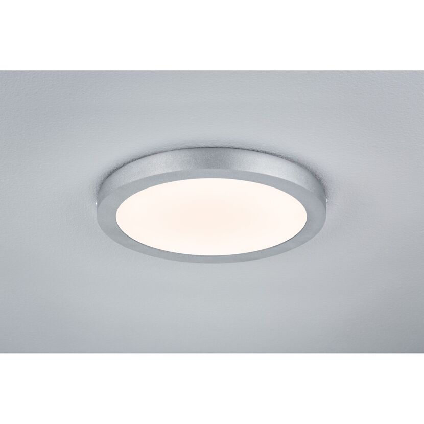 LED-Panel 'Lunar' chrom, matt, rund