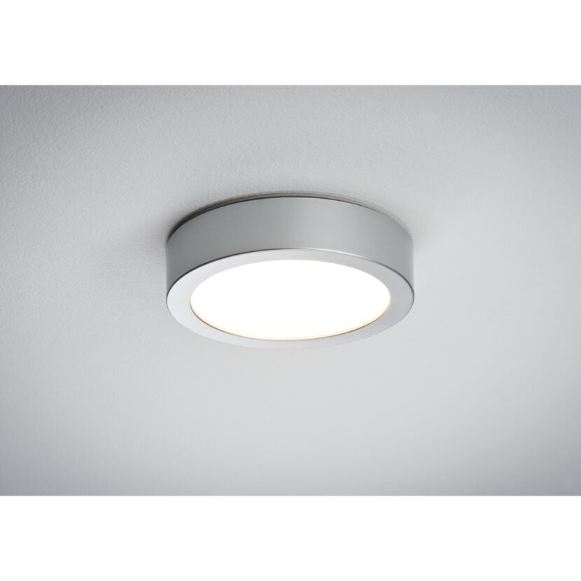 Rundes LED-Panel 'Lunar' an Decke montiert.