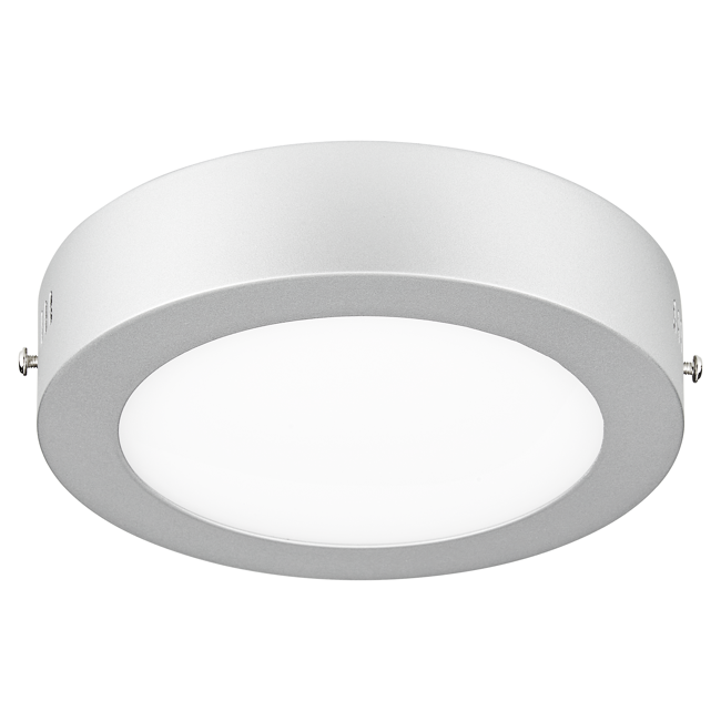 Bild von LED-Panel 'Lunar' chrom, matt, rund