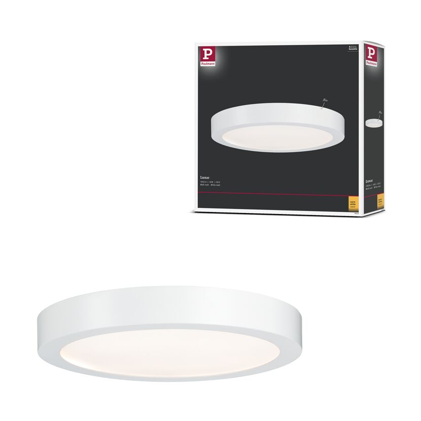 Paulmann LED-Panel 'Lunar' mit Verpackung.