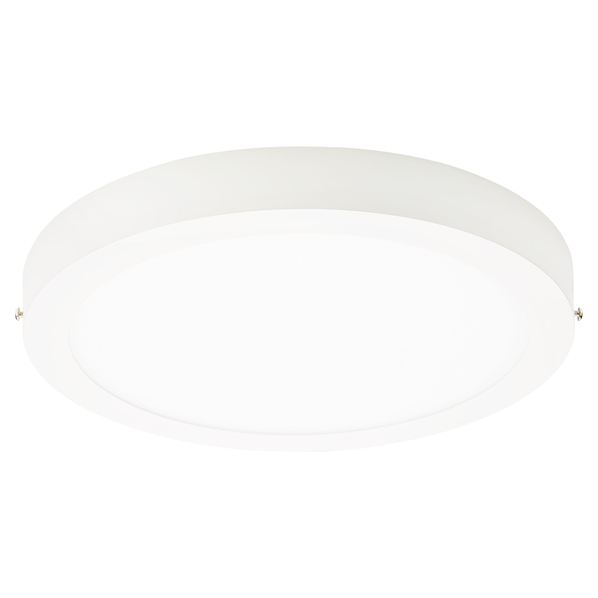 Weiße LED-Deckenleuchte, rund