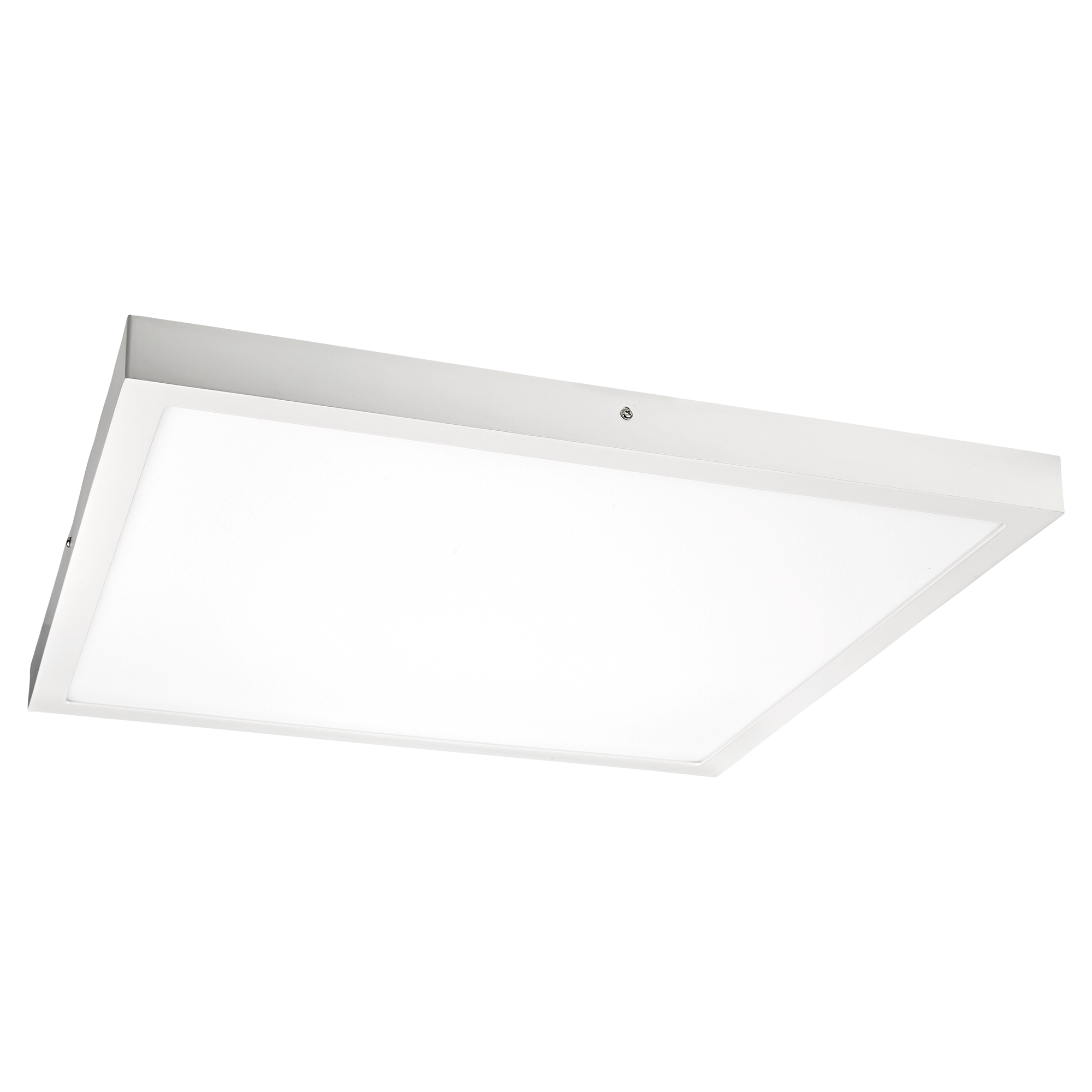 Weiße LED-Deckenleuchte Lunar Panel