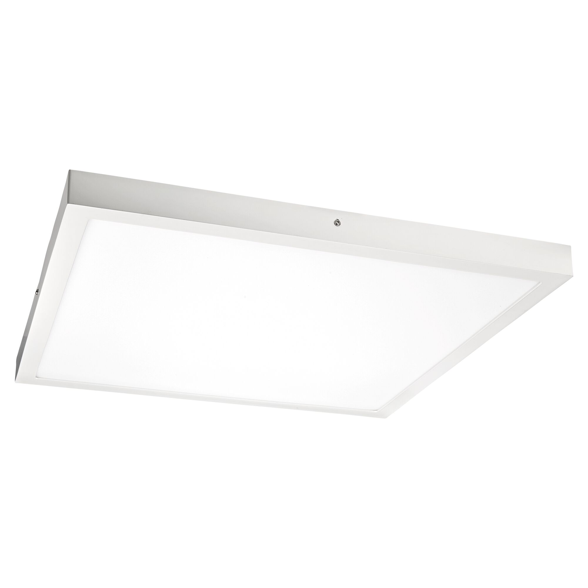 Weiße LED-Deckenleuchte Lunar Panel